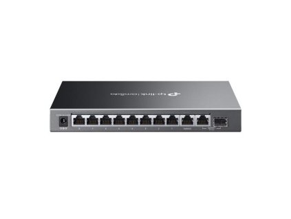 TP-LINK "Omada 10-Port Gigabit Easy Managed Switch with 8-Port PoE+PORT: 8× Gigabit PoE+ Ports, 1x Gigabit Non-PoE Port ES210GMP