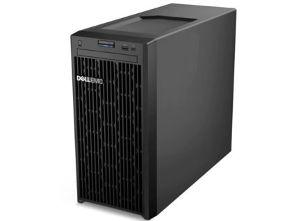 DELL Server PowerEdge T150 4x3.5" Cabled/G6405T/8GB/1x1TB SATA/Emb. SATA/2xGLAN/3NBD 5KGMM