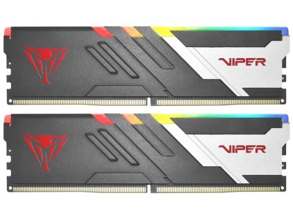 PATRIOT VIPER VENOM RGB 32GB DDR5 6200MHz / DIMM / CL40 / 1,1V / Kit 2x 16GB PVVR532G620C40K