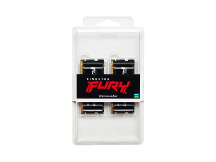 Kingston FURY Impact/SO-DIMM DDR5/64GB/4800MHz/CL38/2x32GB/Black KF548S38IBK2-64