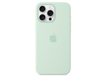 iPhone 16 Pro Max Silicone Case with MS-Aquamarine MDGY4ZM/A