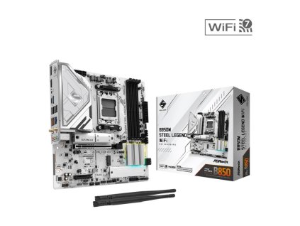 ASROCK Základná doska B850M STEEL LEGEND WIFI B850M STEEL LEGEND WIFI