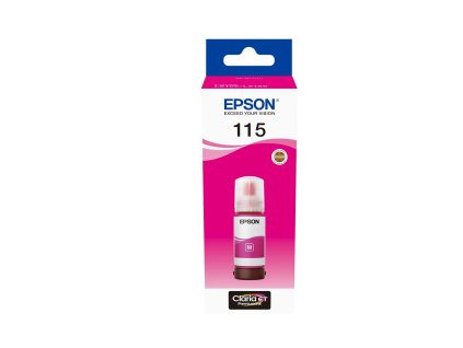 Fľaštička s atramentom EPSON 115 EcoTank Magenta C13T07D34A
