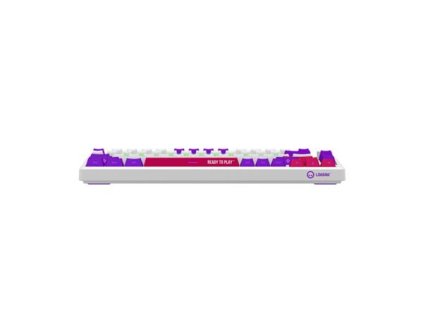 Lorgar KBP7075, Pro bezdrôtová mechanická herná klávesnica, Wireless 2.4 GHz/ BT 5.0, 75% veľk., Displ.,US layout, biela LRG-KBP7075W-WH-US