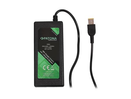 PATONA napájecí adaptér k ntb/ 20V/4,5A 90W/ Slim tip IBM/LENOVO PREMIUM/ délka kabelu 2,5 m PT2580