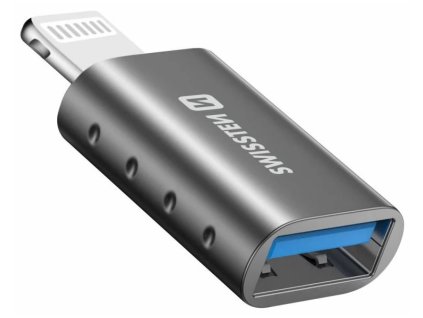 Swissten otg adapter lightning(m)/usb-a(f) 55500300