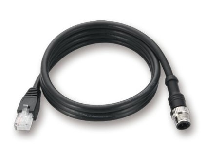 Planet CB-M12D4MRJ voděodolný propojovací kabel RJ-45 / M12 D-coding, 1,2m CB-M12D4MRJ-120