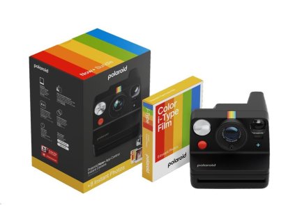 Polaroid Now+ Gen 3 Black bundle with Color Film (8 photos) 6575