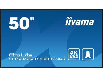 50'' iiyama LH5065UHSB-B1AG:VA,4K UHD,Android,24/7 LH5065UHSB-B1AG