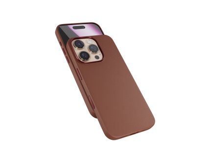 Epico Mag+ kožený kryt iPhone 16 Pro Max - hnedá 91110131700002