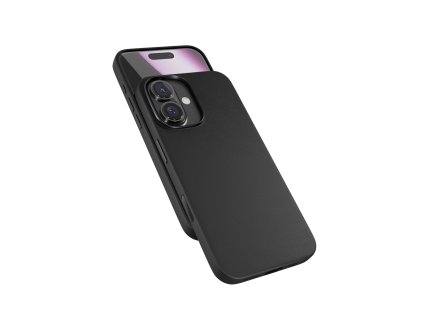 Epico Mag+ kožený kryt iPhone 16 - čierna 90810131300001
