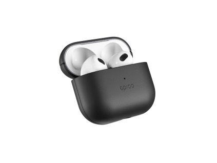 Epico Leather Case Airpods 3 - čierna 9911131300039