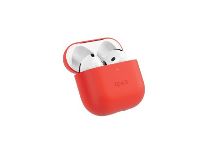 Epico silikónové púzdro pre AirPods 4 - červená 9911101400021
