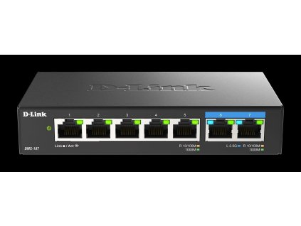 D-Link DMS-107/E 7-Port Multi-Gigabit Unmanaged Switch DMS-107/E