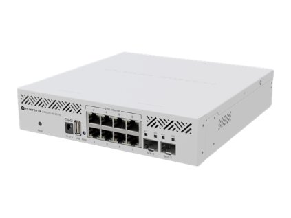 MIKROTIK Cloud Router Switch 310-8G+2S+IN (RouterOS L5), desktop enclosure CRS310-8G+2S+IN