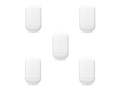 Ubiquiti NanoStation 5AC Loco - AP/client 5GHz, anténa 13dBi MIMO2x2, airMAX AC - sada 5ks (bez PoE injektorů) LOCO5AC-5