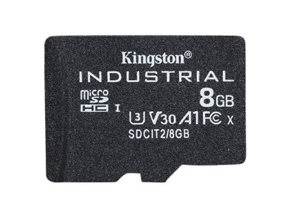 Kingston Industrial/micro SDHC/8GB/UHS-I U3 / Class 10 SDCIT2/8GBSP
