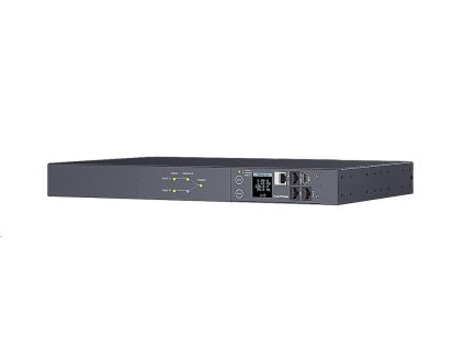 CyberPower Rack ATS Switched PDU, 1U, 16A, (8)C13, (2)C19, IEC C20 (2) PDU44005