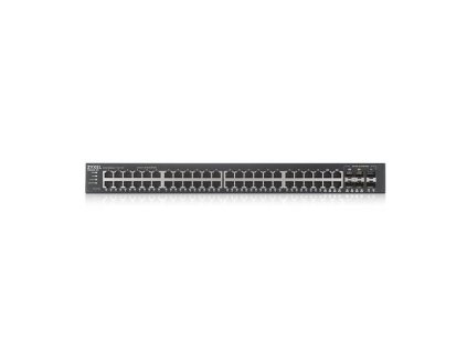ZyXEL GS2220-50,EU region,48-port GbE L2 Switch with GbE Uplink (1 year NCC Pro pack license bundled) GS2220-50-EU0101F