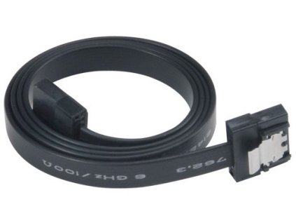 AKASA - Proslim - Sata kábel - 30 cm AK-CBSA05-30BK