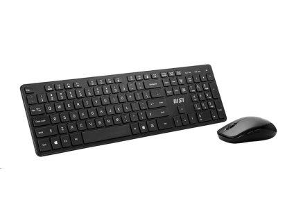 MSI set klávesnice a myši COMBO PRO, bezdrátová, CZ/SK lokalizace SET COMBO PRO