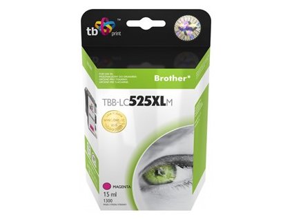 Ink. kaz. TB komp. s Brother LC525/535 MAGENT Nová TBB-LC525XLM