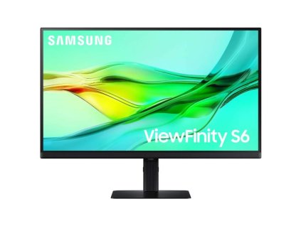 SAMSUNG ViewFinity S6, LED Monitor 27" QHD, čierny LS27D600UAUXEN