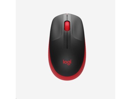 Bezdrôtová myš Logitech M190 Full-Size, červená 910-005908