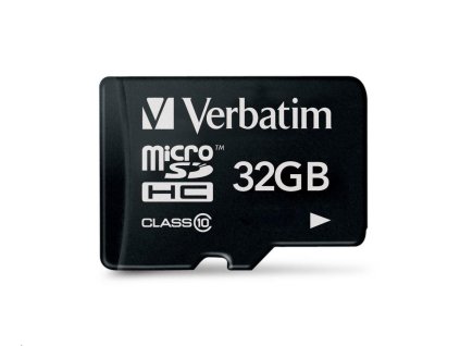 Karta VERBATIM MicroSDHC 32GB Premium, U1 44013