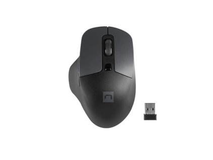 Natec optická myš BLACKBIRD 2/1600 DPI/Kancelárska/Optická/1 600 DPI/Bezdrôtová USB/Čierna NMY-1874