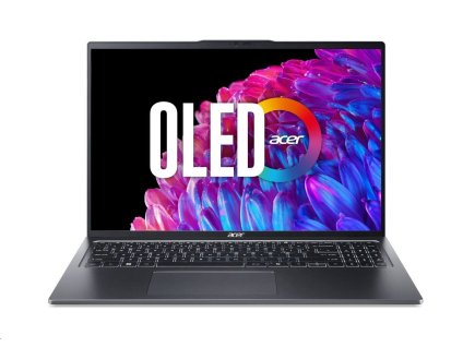 ACER NTB Swift Go 16 (SFG16-72-58T6), Core Ultra 5 125H,16" 3200x2000,16GB,1TB SSD,Intel Arc,W11H,Steel Gray NX.KSHEC.002