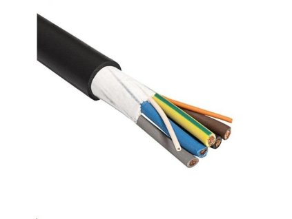 Akyga Napájecí kabel EV CU 5x6mm2 + 2x0,5mm2 3-fázový 32A 450/750V 50m CZAKSCE12