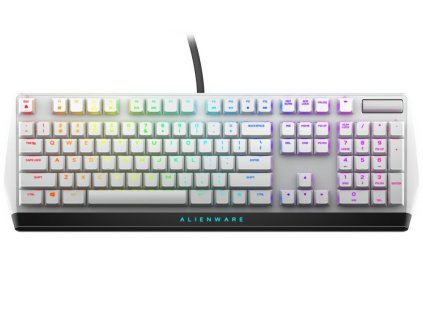 DELL klávesnice Alienware Low-profile RGB Mechanical Gaming Keyboard/ AW510K/ US/ Int./ mezinárodní/ Lunar Light 545-BBCH