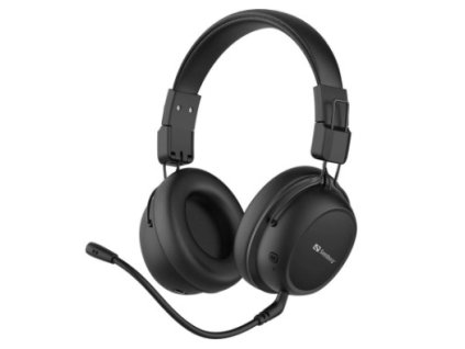 Sandberg ANC FlexMic/Stereo/ANC/BT/Bezdrôt/Čierna 126-36