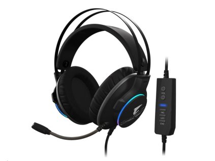 GIGABYTE sluchátka s mikrofonem AORUS H1, headset, USB GP-AORUS H1