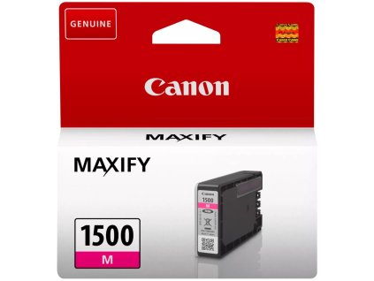 Canon inkoustová náplň PGI-1500 M magenta 9230B001