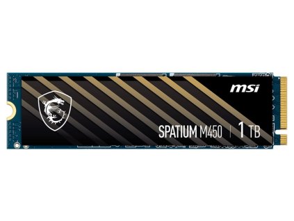 MSI SPATIUM M450 1TB SSD / NVMe M.2 PCIe Gen4 / Interní / M.2 2280 S78-440L920-P83-VYP