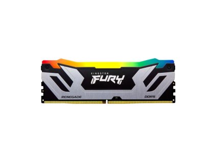 KINGSTON CUDIMM DDR5 24GB 8400MT/s CL40 FURY Renegade RGB Silver XMP KF584CU40RSA-24