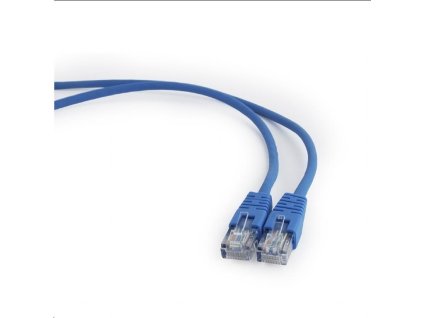 GEMBIRD UTP Cat5e Patch kábel 0,25 m, modrý PP12-0.25M/B