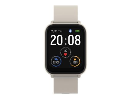 Canyon SW-54, Easy, smart hodinky, štíhle, BT s app Canyon Life, IP touchscreen 1.7´´, IP68, 14 športov, biele CNS-SW54WB