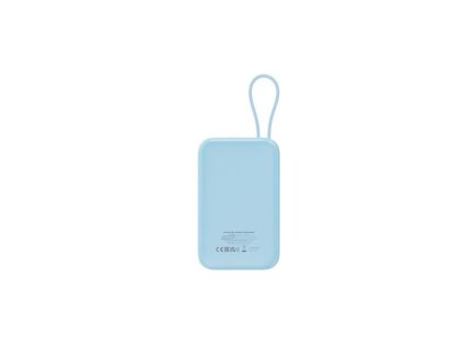 Canyon OnPower 101, Powerbank, 10.000 mAh, displej, in: USB-C, out: USB-A, QC 3.0/USB-C, PD 22,5W, integ. káb.. CNS-CPB101BL