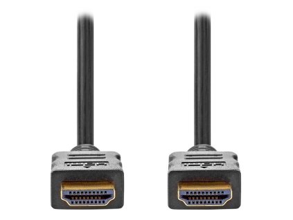 NEDIS High Speed HDMI 2.0 kabel s ethernetem/ 4K@60Hz/ zlacené konektory HDMI-HDMI/ černý/ bulk/ 10m CVGL34060BK100