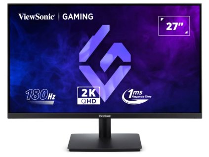ViewSonic VX27G1-2K 27" 16:9 2560 x 1440 SuperClear® IPS, 180Hz, 1ms MPRT, 2 HDMI, DP, HDR10 VX27G1-2K