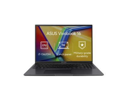 ASUS Vivobook 16/X1605VA-MB1267W/i7-13620H/16''/WUXGA/16GB/1TB SSD/UHD/W11H/Black/2R X1605VA-MB1267W