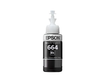 Čierny atrament EPSON T6641 Nádobka s čiernym atramentom 70 ml pre L100/L200/L550/L1300/L355/365 C13T66414A