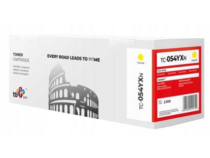 Toner TB kompatibilný s Canon TC-054YXN YE TC-054YXN