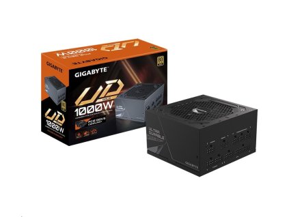 GIGABYTE zdroj UD1000GM PG5 Rev.2.0, 1000W, 80+ Gold, 120mm fan GP-UD1000GM PG5
