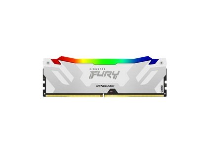 KINGSTON DIMM DDR5 16GB 6400MT/s CL32 FURY Renegade Bílá RGB XMP KF564C32RWA-16