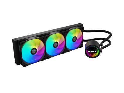 Vodné chladenie Genesis HYDRIA 360, ARGB, čierne NLG-2321