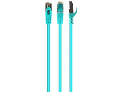 PATCH KABEL S/FTP cat.6a LSZH 1m green PP6A-LSZHCU-G-1M